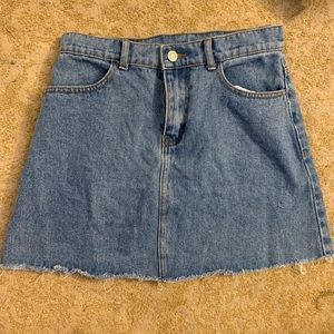 John Galt denim skirt